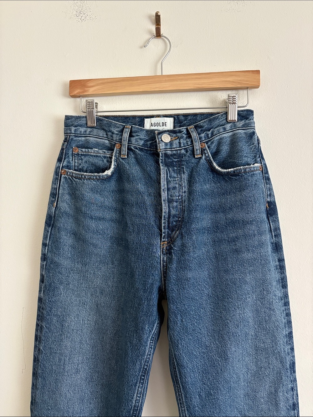 Agolde 90’s Pinch Waist High Rise Straight Size 26 - Picture 6 of 16